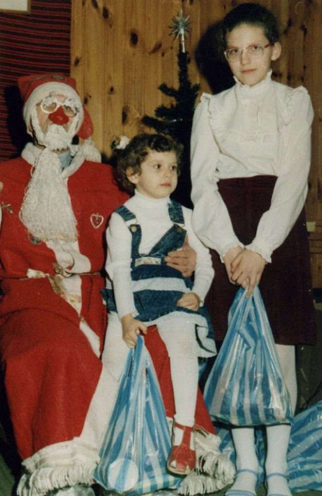 Creepy Santa.