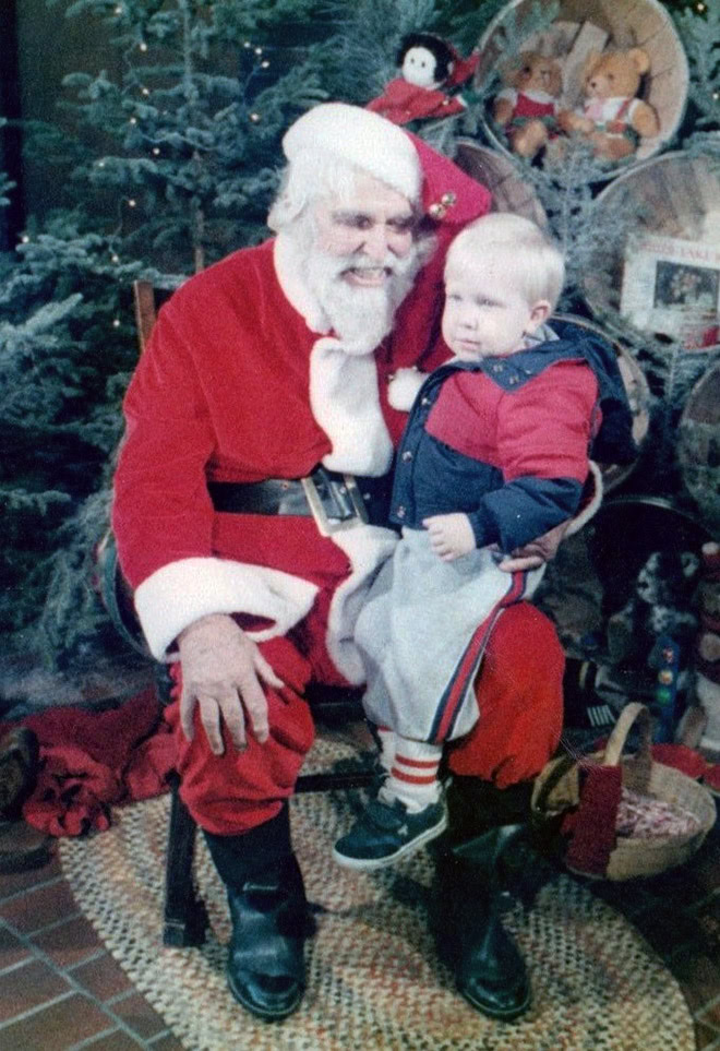 Creepy Santa.