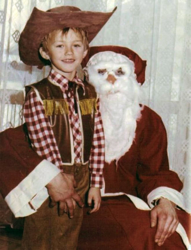 Creepy Santa.