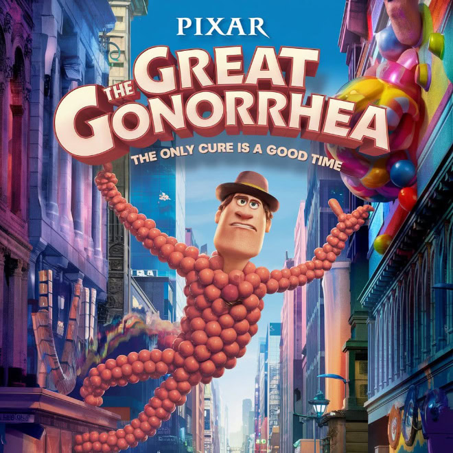 New Disney/Pixar cartoon, created by AI.