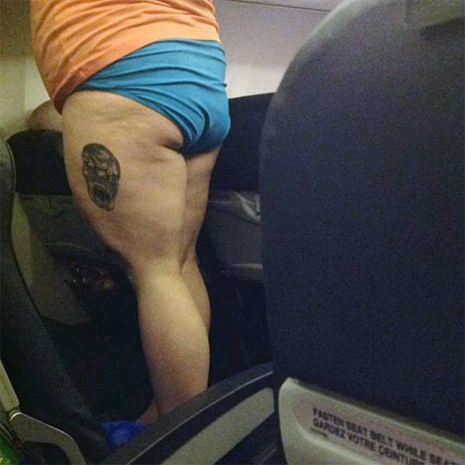 Some people should be banned from planes.