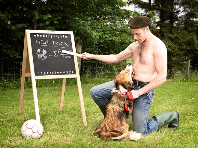 A photo from "Irish Farmer Calendar" - funny stuff.