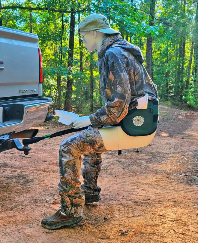 Krapp Strapp hands-free pooping!