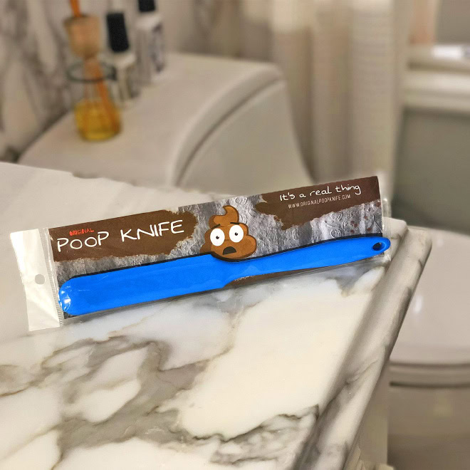 Poop knife.