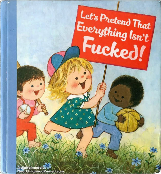 Kid's book parody.