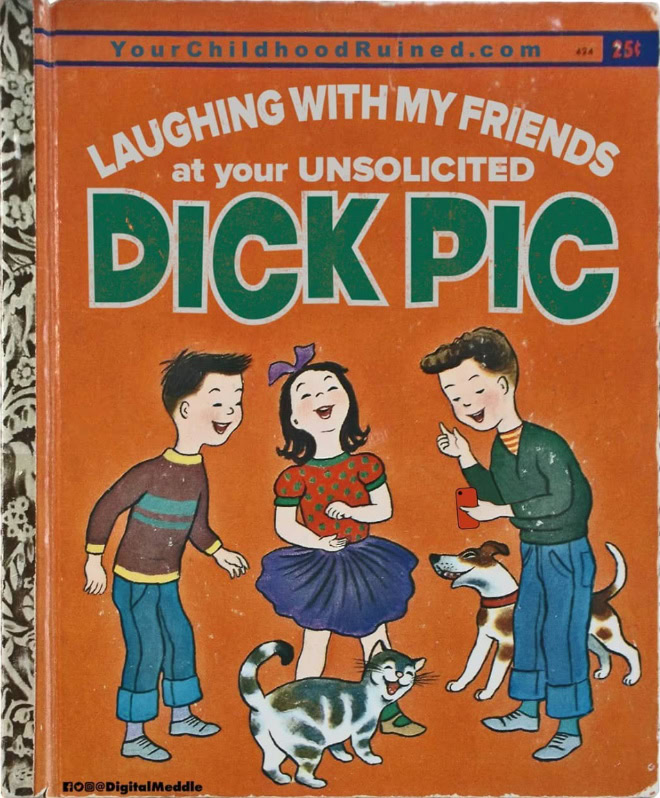 Kid's book parody.