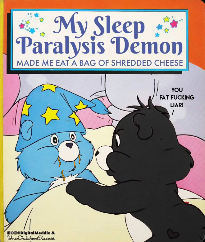 Kid's book parody.