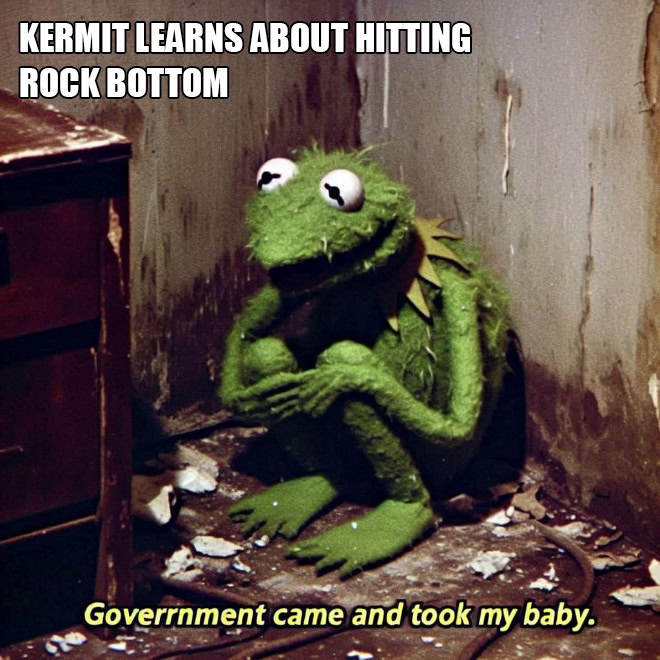 The secret life of Kermit...