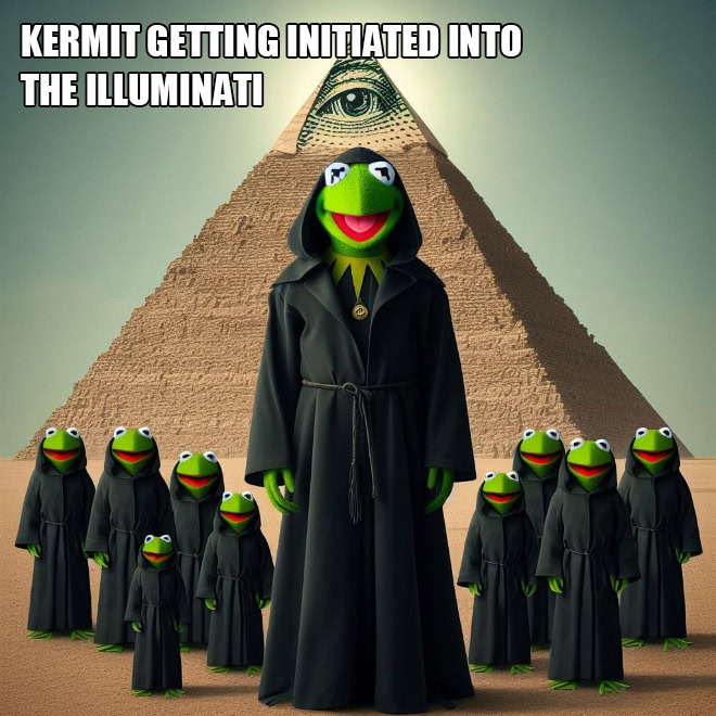 The secret life of Kermit...