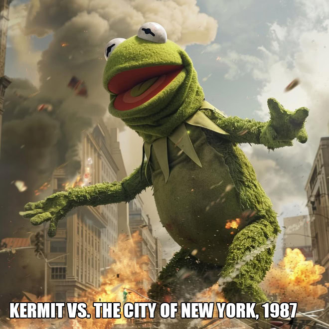 The secret life of Kermit...