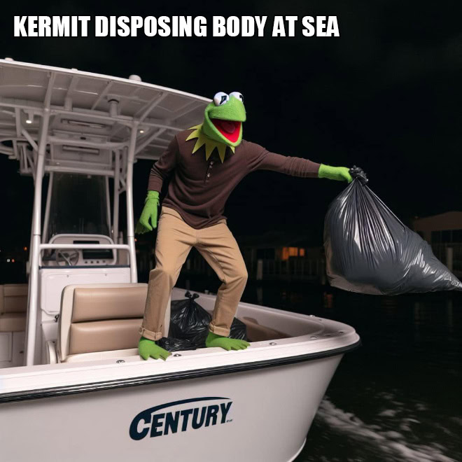 The secret life of Kermit...