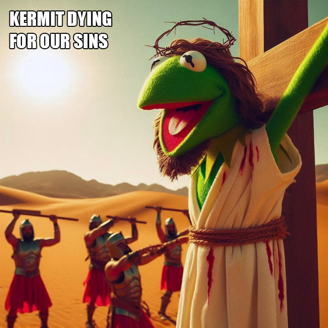 The secret life of Kermit...