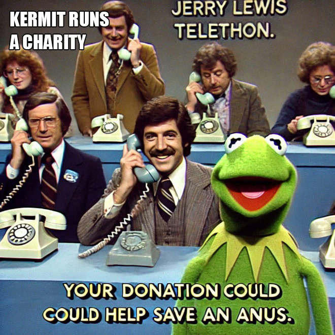 The secret life of Kermit...