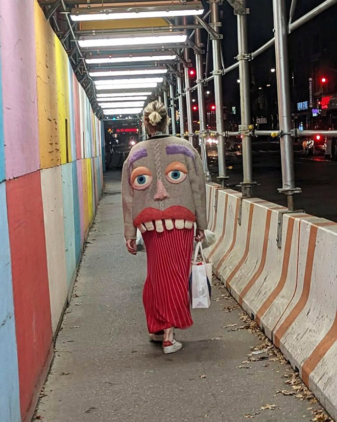 New York street fashion.