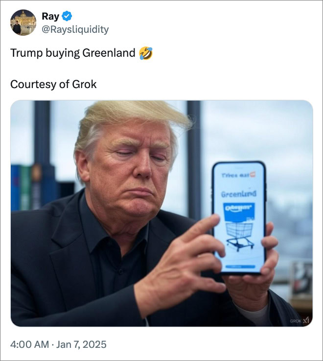 Trump buying Greenland