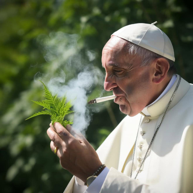 Le pape François Meme: La vie secrète du pape.