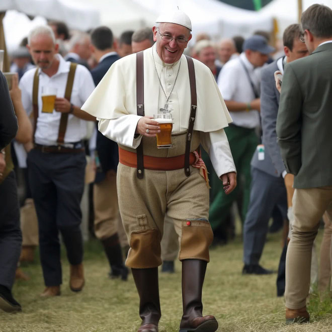 Le pape François Meme: La vie secrète du pape.