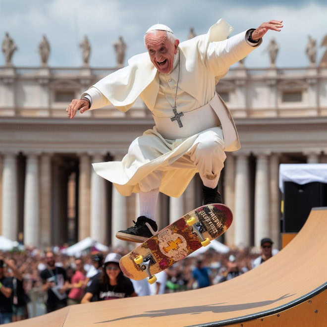 Le pape François Meme: La vie secrète du pape.