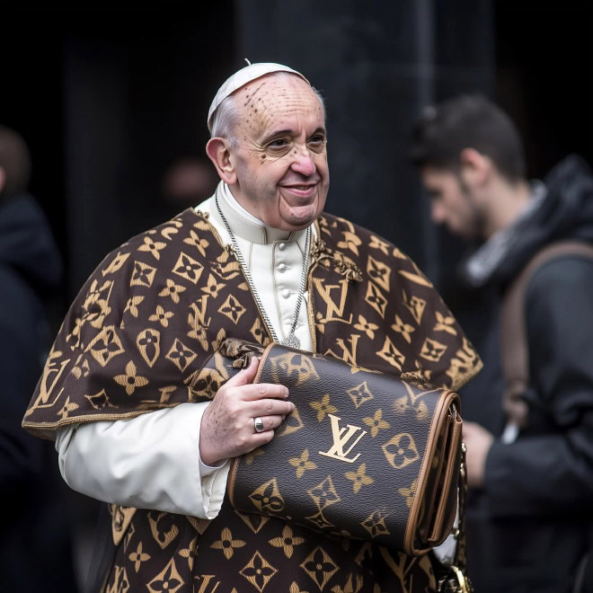 Le pape François Meme: La vie secrète du pape.